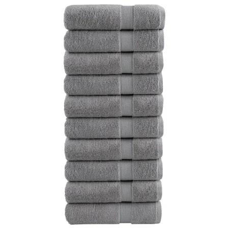 Toallas de baño SOLUND 10 unidades gris 100x150 cm 600 gsm de , Toallas - Ref: Foro24-137313, Precio: 186,97 €, Descuento: %