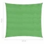 Toldo de vela HDPE verde claro 160 g/m² 4,5x4,5 m de vidaXL, Sombrillas - Ref: Foro24-311277, Precio: 45,05 €, Descuento: %
