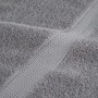 Toallas premium SOLUND 4 unidades gris 100x200 cm 600 gsm de , Toallas - Ref: Foro24-137318, Precio: 106,23 €, Descuento: %