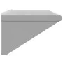 Estante de pared acero inoxidable plateado 100x45x31 cm de , Estantes y estanterías - Ref: Foro24-30272, Precio: 73,92 €, Des...