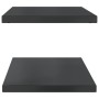 Estantes de pared 2 uds acero inoxidable negro 100x40x3 cm de , Estantes y estanterías - Ref: Foro24-30287, Precio: 65,80 €, ...
