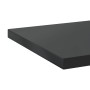 Estantes de pared 2 uds acero inoxidable negro 100x40x3 cm de , Estantes y estanterías - Ref: Foro24-30287, Precio: 65,80 €, ...