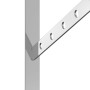 Soportes de estante 4 uds acero inoxidable 23,5x2,5x15,5 cm de , Estantes y estanterías - Ref: Foro24-30298, Precio: 23,21 €,...