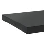 Estantes de pared 2 uds acero inoxidable negro 75x30x3 cm de , Estantes y estanterías - Ref: Foro24-30291, Precio: 46,06 €, D...