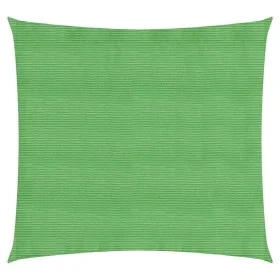 Toldo de vela HDPE verde claro 160 g/m² 3,6x3,6 m de vidaXL, Sombrillas - Ref: Foro24-311275, Precio: 41,88 €, Descuento: %