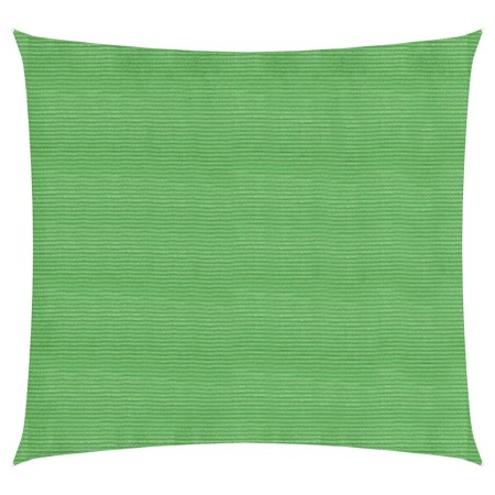 Toldo de vela HDPE verde claro 160 g/m² 3,6x3,6 m de vidaXL, Sombrillas - Ref: Foro24-311275, Precio: 42,70 €, Descuento: %