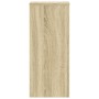 Soportes de plantas 2 uds madera roble Sonoma 30x30x70 cm de , Soportes para macetas - Ref: Foro24-852926, Precio: 66,37 €, D...