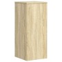 Soportes de plantas 2 uds madera roble Sonoma 30x30x70 cm de , Soportes para macetas - Ref: Foro24-852926, Precio: 66,37 €, D...