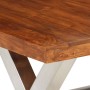 Mesa de comedor de madera maciza 180x90x76 cm en Mesas de comedor | Comprar online en Foru.es