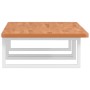 Estante de lavabo de pared de acero y madera maciza de haya de , Tocadores de baño - Ref: Foro24-3302452, Precio: 149,42 €, D...