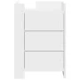 Mesita de noche madera de ingeniería blanco 45x50x65 cm de , Mesitas de noche - Ref: Foro24-848304, Precio: 75,98 €, Descuent...