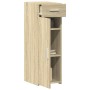 Aparador madera de ingeniería roble Sonoma 30x42,5x93 cm de , Aparadores - Ref: Foro24-846273, Precio: 78,19 €, Descuento: %