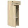 Aparador madera de ingeniería roble Sonoma 30x42,5x93 cm de , Aparadores - Ref: Foro24-846273, Precio: 78,19 €, Descuento: %