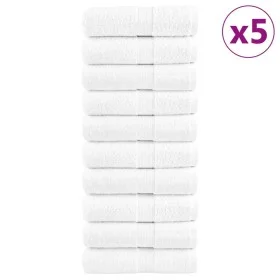 Toallas SOLUND 50 unidades blanco 30x30 cm 600 gsm de , Toallas - Ref: Foro24-137119, Precio: 73,71 €, Descuento: %