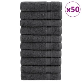Toallas de mano SOLUND 50 unidades antracita 50x100 cm 600 gsm de , Toallas - Ref: Foro24-137159, Precio: 276,36 €, Descuento: %