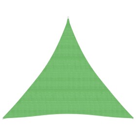 Toldo de vela HDPE verde claro 160 g/m² 4x4x4 m de vidaXL, Sombrillas - Ref: Foro24-311313, Precio: 24,96 €, Descuento: %