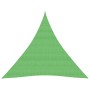 Toldo de vela HDPE verde claro 160 g/m² 4x4x4 m de vidaXL, Sombrillas - Ref: Foro24-311313, Precio: 24,96 €, Descuento: %