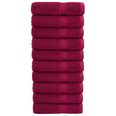 Toallas de ducha SOLUND 10 unidades burdeos 70x140 cm 600 gsm de , Toallas - Ref: Foro24-137214, Precio: 111,39 €, Descuento: %