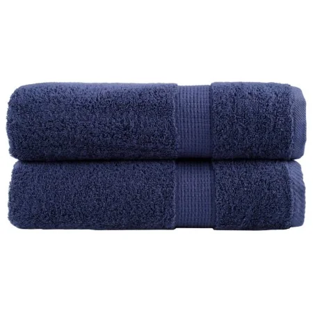 Toallas de baño SOLUND 2 uds azul marino 100x150 cm 600 gsm de , Toallas - Ref: Foro24-137263, Precio: 43,27 €, Descuento: %