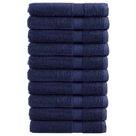Toallas de sauna SOLUND 10 uds azul marino 80x200 cm 600 gsm de , Toallas - Ref: Foro24-137268, Precio: 175,52 €, Descuento: %
