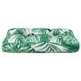 Cojín para palés tela estampado de hojas 50x40x12 cm de , Cojines para sillas y sofás - Ref: Foro24-360547, Precio: 21,96 €, ...