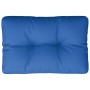 Cojín para sofá de palets de tela azul 50x40x12 cm de , Cojines para sillas y sofás - Ref: Foro24-360545, Precio: 21,42 €, De...