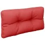 Cojín para palets de tela rojo 70x40x12 cm de , Cojines para sillas y sofás - Ref: Foro24-360585, Precio: 17,74 €, Descuento: %