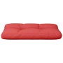 Cojín para palets de tela rojo 70x40x12 cm de , Cojines para sillas y sofás - Ref: Foro24-360585, Precio: 16,55 €, Descuento: %