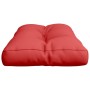 Cojín para palets de tela rojo 70x40x12 cm de , Cojines para sillas y sofás - Ref: Foro24-360585, Precio: 16,55 €, Descuento: %