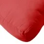 Cojín para palets de tela rojo 70x40x12 cm de , Cojines para sillas y sofás - Ref: Foro24-360585, Precio: 17,74 €, Descuento: %