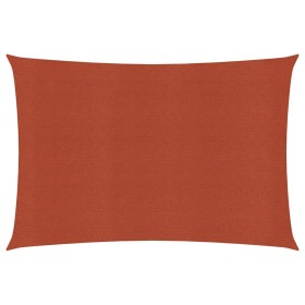 Toldo de vela HDPE terracota 160 g/m² 2,5x3,5 m de vidaXL, Sombrillas - Ref: Foro24-311343, Precio: 30,20 €, Descuento: %