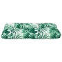 Cojín para palés tela estampado de hojas 70x40x12 cm de , Cojines para sillas y sofás - Ref: Foro24-360591, Precio: 24,15 €, ...