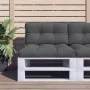 Cojín para sofá de palets tela gris antracita 80x40x12 cm de , Cojines para sillas y sofás - Ref: Foro24-360601, Precio: 27,1...