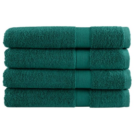 Toallas de sauna SOLUND 4 unidades verde 80x200 cm 600 gsm de , Toallas - Ref: Foro24-137339, Precio: 76,71 €, Descuento: %