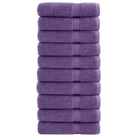 Toallas de ducha SOLUND 10 unidades morado 70x140 cm 600 gsm de , Toallas - Ref: Foro24-137358, Precio: 109,99 €, Descuento: %
