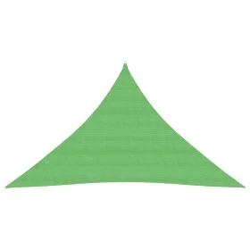 Toldo de vela verde claro HDPE 160 g/m² 3x3x4,2 m de vidaXL, Sombrillas - Ref: Foro24-311309, Precio: 28,33 €, Descuento: %