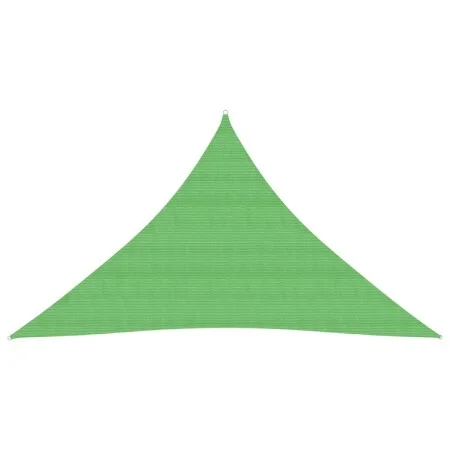 Toldo de vela verde claro HDPE 160 g/m² 3x3x4,2 m de vidaXL, Sombrillas - Ref: Foro24-311309, Precio: 28,33 €, Descuento: %