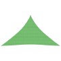 Toldo de vela verde claro HDPE 160 g/m² 3x3x4,2 m de vidaXL, Sombrillas - Ref: Foro24-311309, Precio: 28,91 €, Descuento: %
