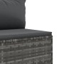 Set de sofás de jardín con cojines 9 pzas ratán sintético gris de , Conjuntos de jardín - Ref: Foro24-3308298, Precio: 636,53...