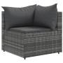 Set de sofás de jardín con cojines 9 pzas ratán sintético gris de , Conjuntos de jardín - Ref: Foro24-3308314, Precio: 636,53...