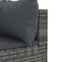 Set de sofás de jardín con cojines 9 pzas ratán sintético gris de , Conjuntos de jardín - Ref: Foro24-3308314, Precio: 636,53...