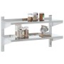 Estante de pared acero inoxidable plateado 100x40x60 cm de , Estantes y estanterías - Ref: Foro24-30309, Precio: 81,40 €, Des...
