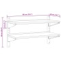 Estante de pared acero inoxidable plateado 100x40x60 cm de , Estantes y estanterías - Ref: Foro24-30309, Precio: 81,40 €, Des...