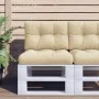 Cojines para palets 2 unidades tela beige de , Cojines para sillas y sofás - Ref: Foro24-360648, Precio: 39,55 €, Descuento: %