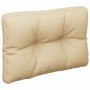 Cojines para palets 2 unidades tela beige de , Cojines para sillas y sofás - Ref: Foro24-360648, Precio: 55,03 €, Descuento: %