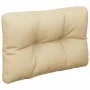Cojines para palets 2 unidades tela beige de , Cojines para sillas y sofás - Ref: Foro24-360648, Precio: 39,55 €, Descuento: %