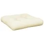 Cojines para sofá de palets 2 unidades tela crema de , Cojines para sillas y sofás - Ref: Foro24-360669, Precio: 52,68 €, Des...