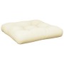 Cojines para sofá de palets 2 unidades tela crema de , Cojines para sillas y sofás - Ref: Foro24-360669, Precio: 65,13 €, Des...