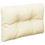 Cojines para sofá de palets 2 unidades tela crema de , Cojines para sillas y sofás - Ref: Foro24-360669, Precio: 52,68 €, Des...