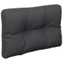 Cojines para palets 2 unidades tela negro de , Cojines para sillas y sofás - Ref: Foro24-360674, Precio: 50,52 €, Descuento: %